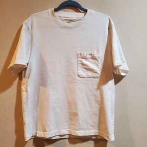 Uniqlo x JW Anderson White Short Sleeve Tee with Pocket